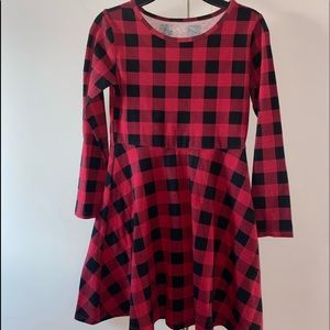 Black & Red Girls Dress
